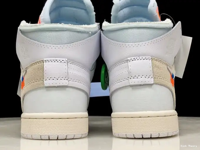 Kicked Out Shoe Store Jordan Off-White Retro White 1 Air High AQ0818-100 0531
